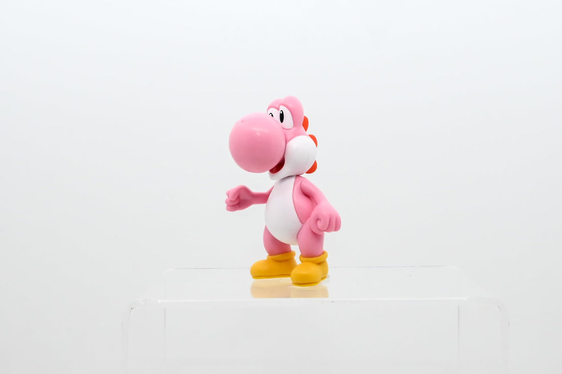 Sanei Super Mario Figure Collection Pink Yoshi Collectible Toy