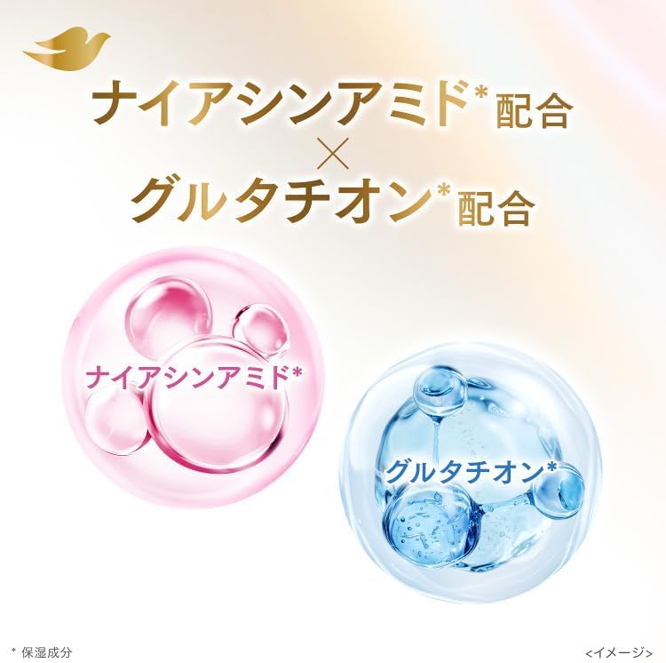 Dove Pearl Shine 3in1 Cleansing Foam for Radiant Skin with Pump
