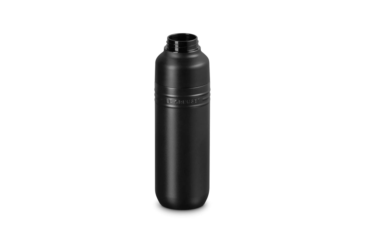 Le Creuset 500ml Bottle Vacuum Insulated Matte Black Water Bottle