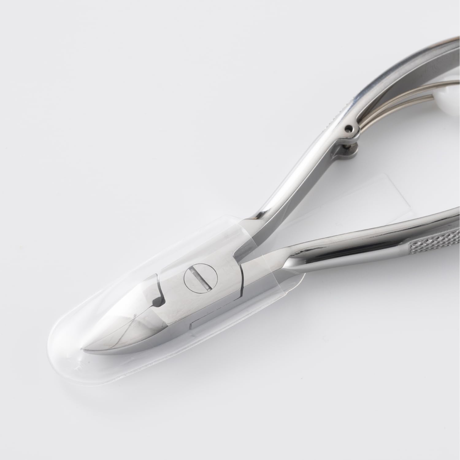KAI Nail Nipper with Spring and Case for Precision Cutting