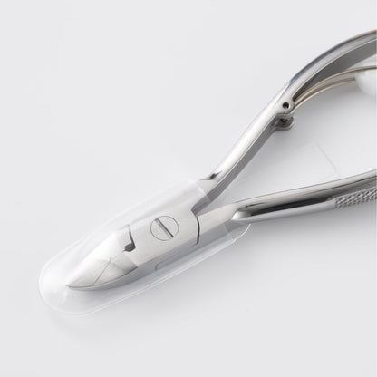KAI Nail Nipper with Spring and Case for Precision Cutting