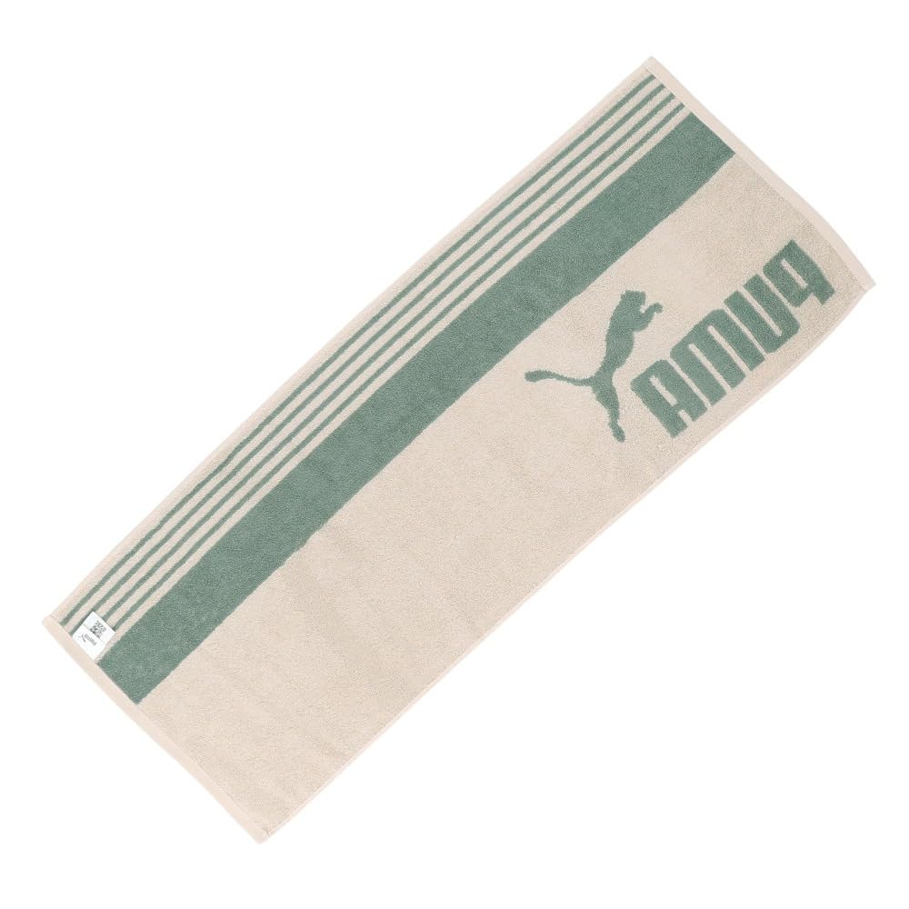 PUMA Serviette Box Towel Spring Fern / Desert Dust, 34 × 90 cm
