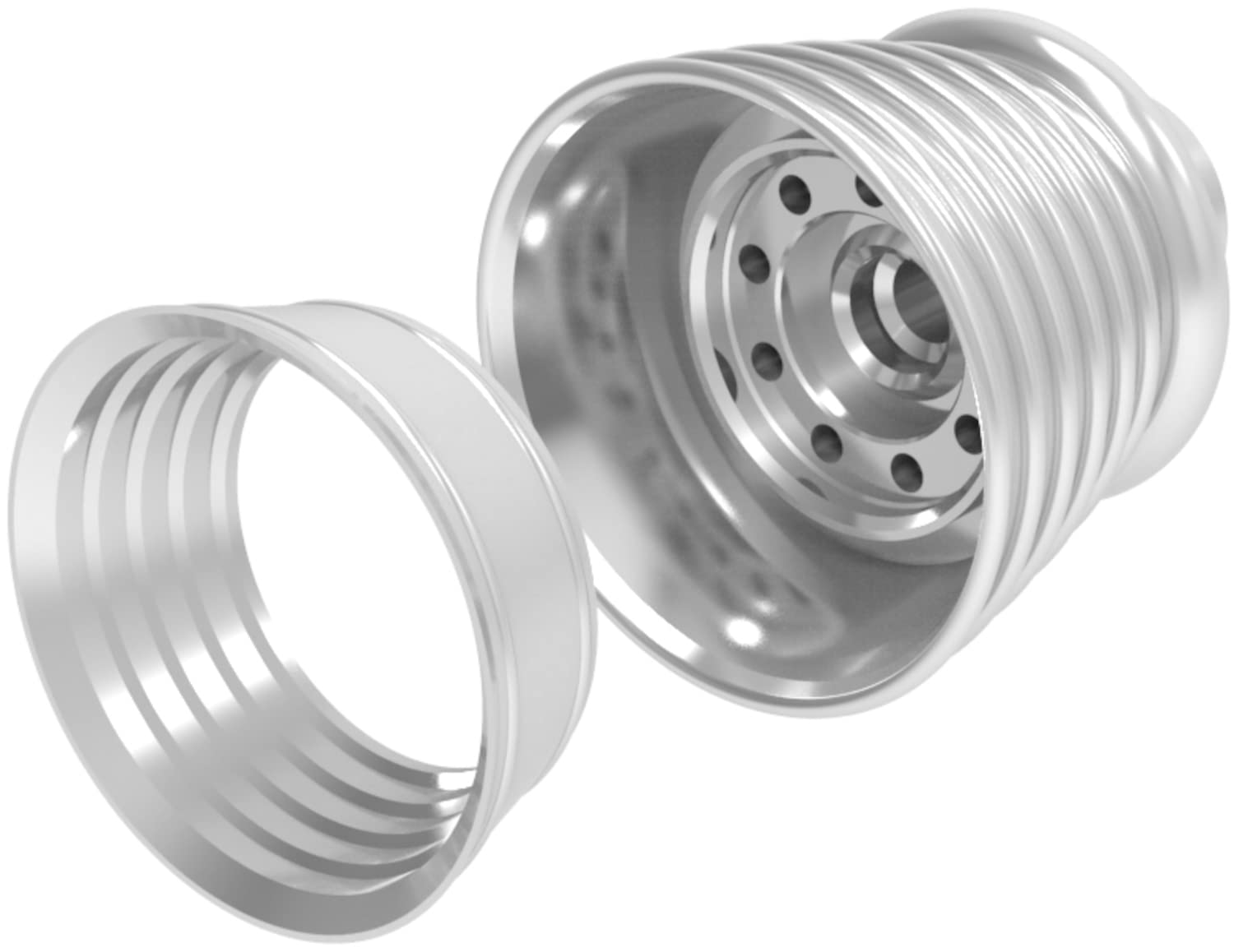 HiQparts SV Thruster 3 8.0mm Model Parts Set of 2 for Japanese Kits