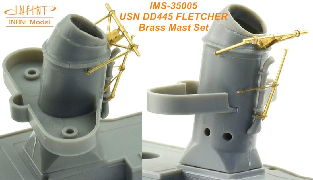 Infinity Model 1/350 Scale Model Parts for USS Fletcher DD-445 Mast