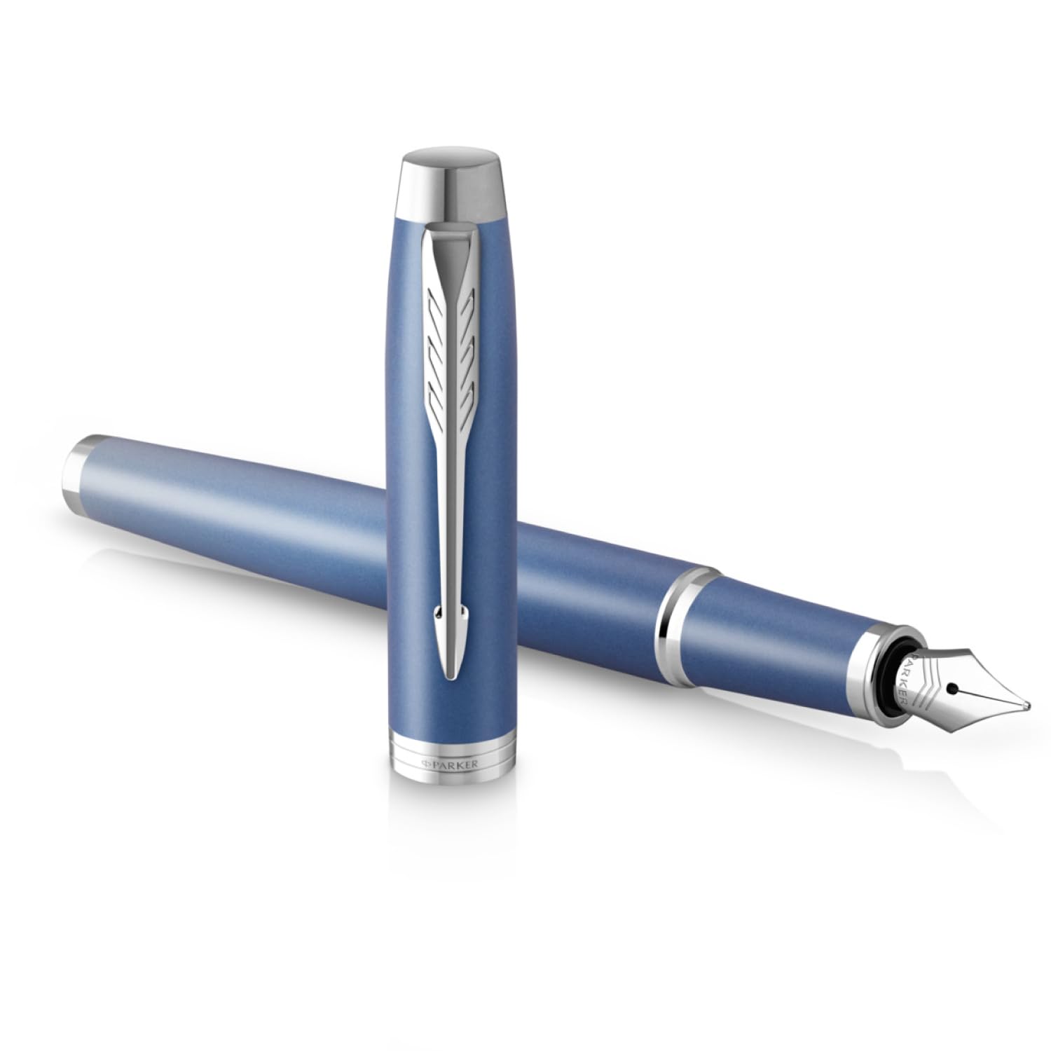 PARKER IM Writing Rituals Fountain Pen Blue CT Fine Point Gift Boxed