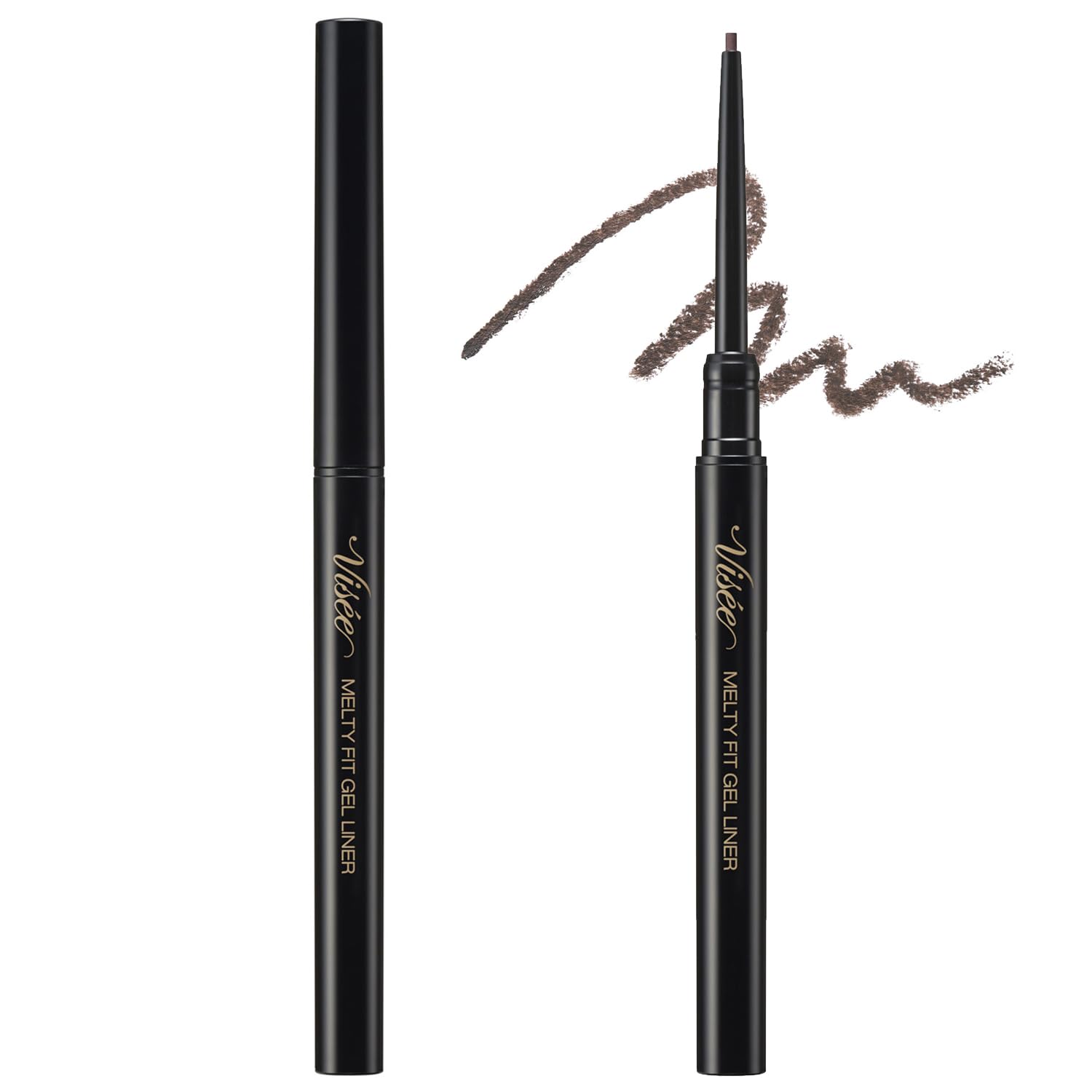 Visee Melty Fit Gel Liner Brown 0.07g Waterproof Eyeliner
