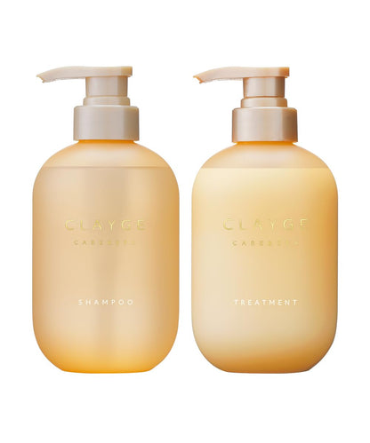 CLAYGE Shampoo and Treatment Set 500ml with Pear and White Musk Scent