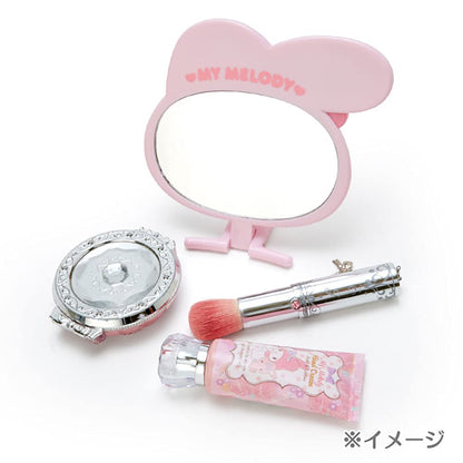 SANRIO Pochacco Face Shaped Hand Mirror Cute Design