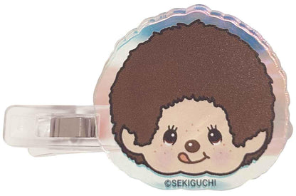 アイプランニング Acrylic Hair Clip with Monchhichi Design 40mm