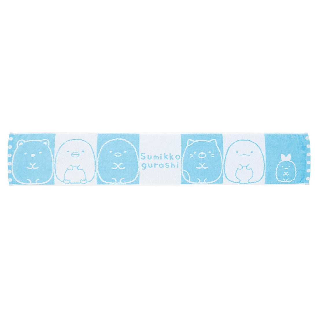 Marushin Sumikko Gurashi Jacquard Slim Long Towel