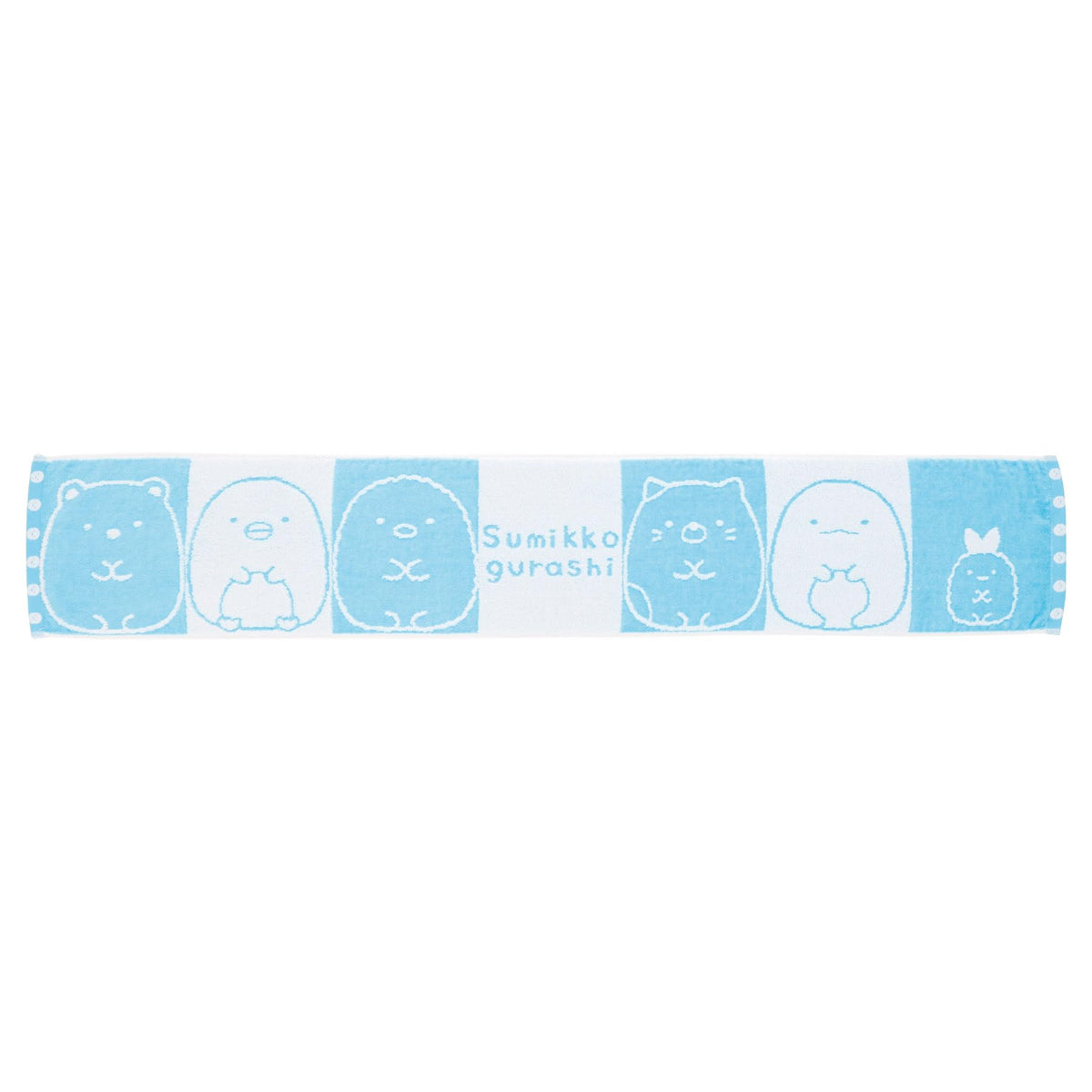 Marushin Sumikko Gurashi Jacquard Slim Long Towel