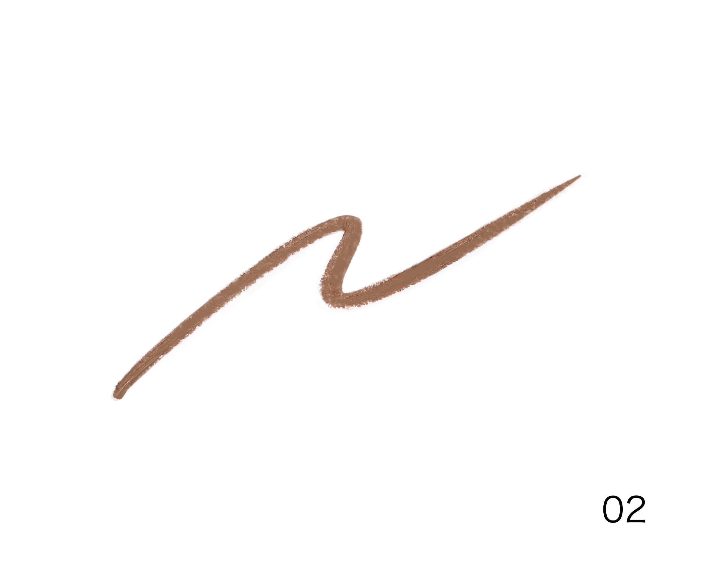 b idol Easy Eye Liner R Pure Brown Waterproof Gel Liner