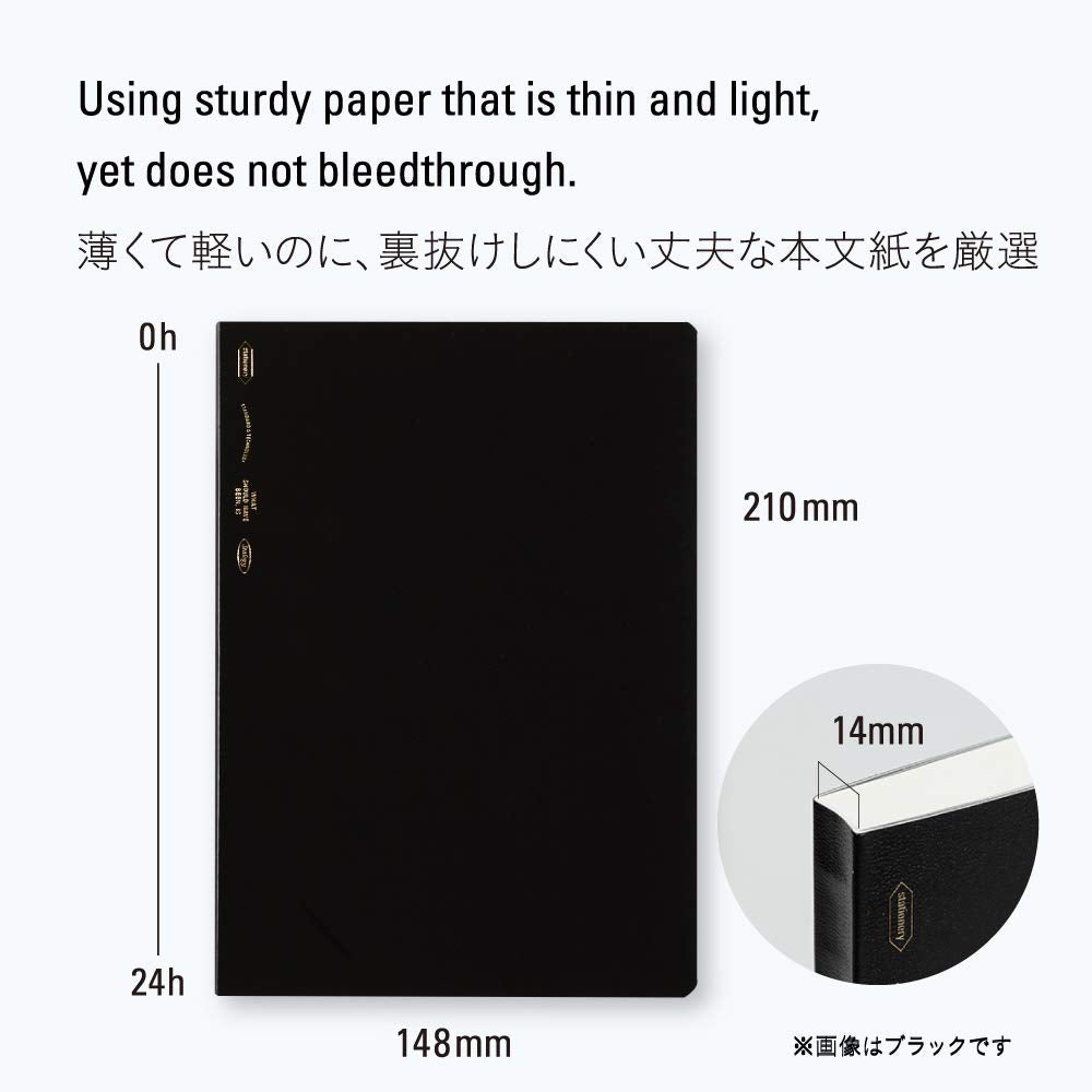 Nitoms STALOGY A5 Graph Notebook Lake Blue for Everyday Use