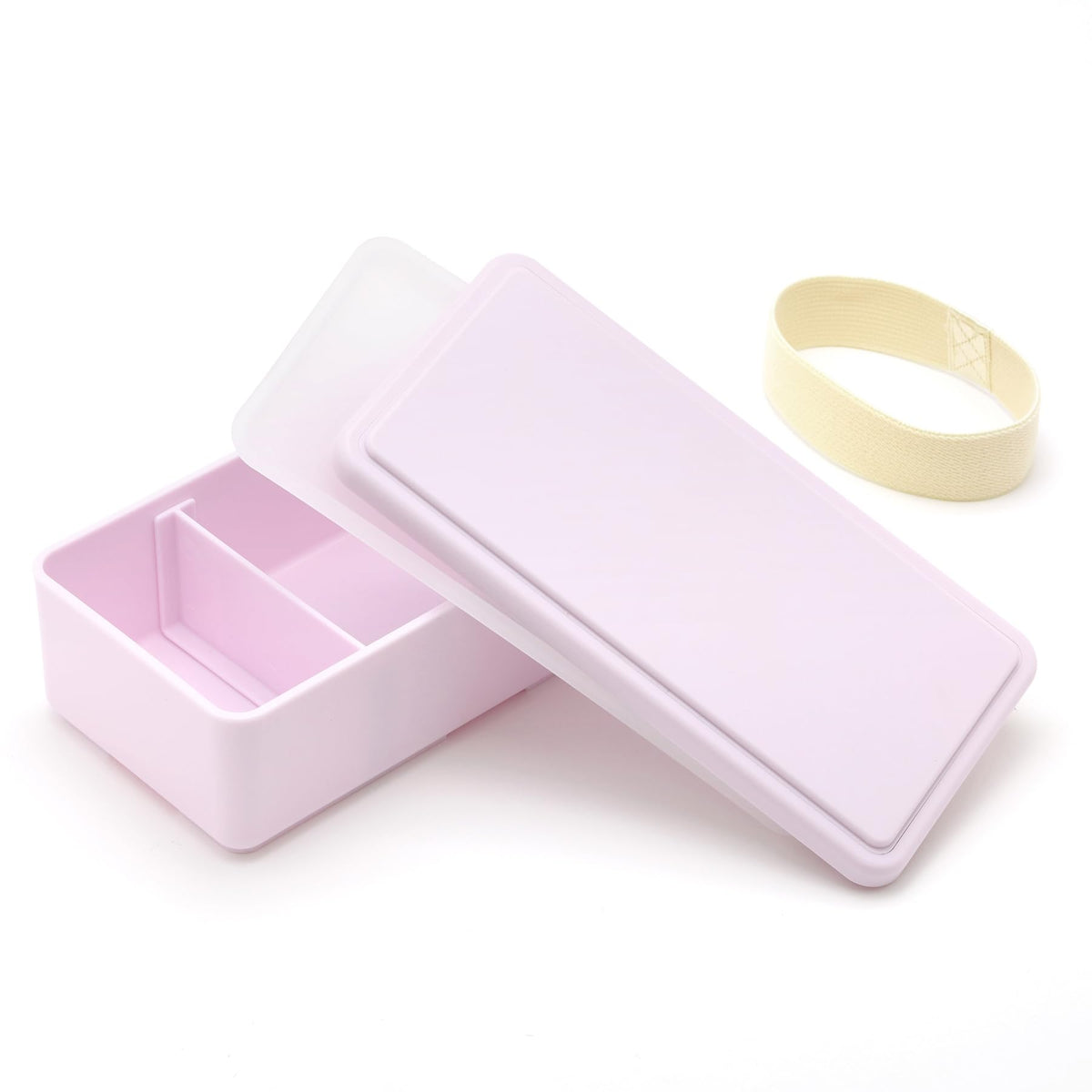Miyoshi Seisakusho Gel-Cool Square Lunch Box with Ice Pack Purple 500ml