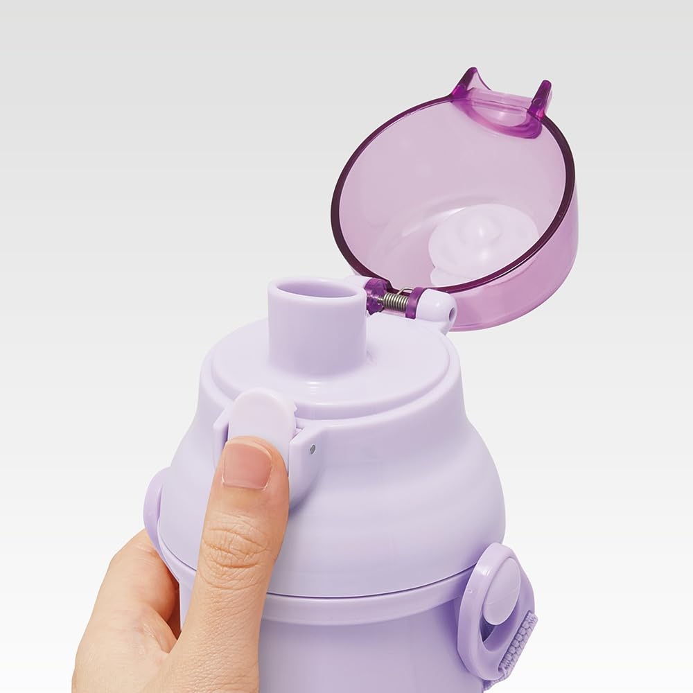 Skater Kids Water Bottle 480ml with One-Touch Design