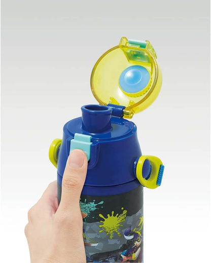 Skater Stainless Steel Water Bottle 580ml for Kids with Fun Design