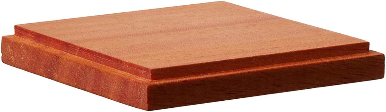 GSI Creos Wooden Display Base Square 70mm for Hobby Models