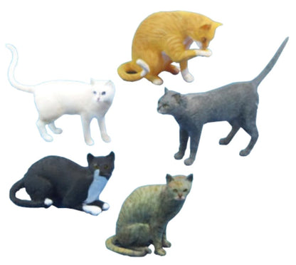 Passion Models 1/24 Cat Lovers Resin Kit Five Set