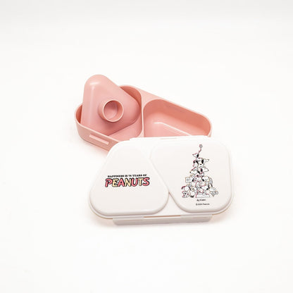 OSK Snoopy Lunch Case Pink 75th Anniversary Peanuts