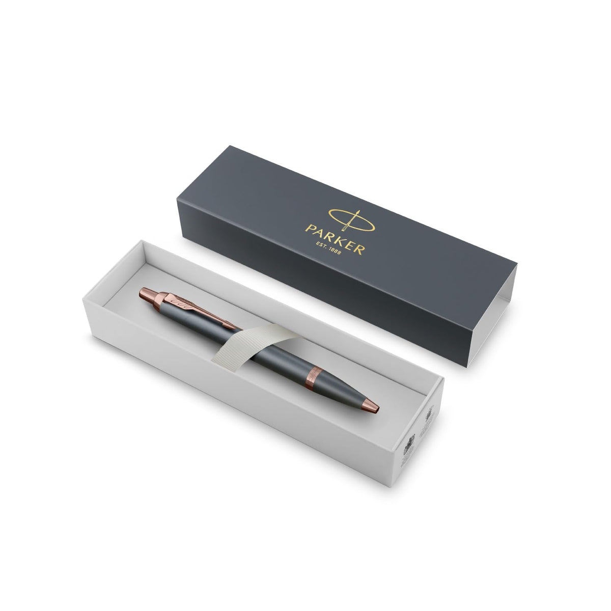 PARKER IM Slate PGT Ballpoint Pen Gift Boxed Premium Quality