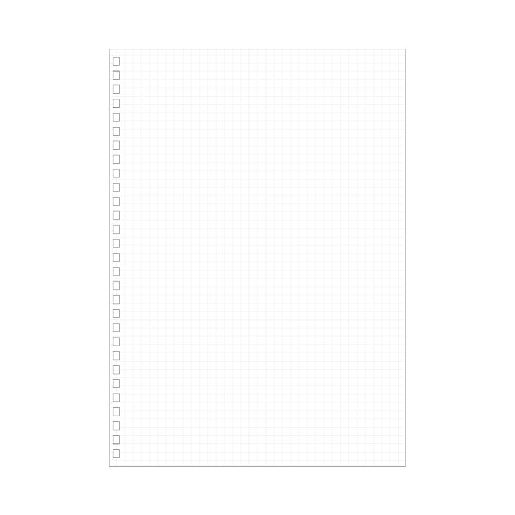 Lihit Lab Twist Note Specialized Refill Light Color Graph Paper Semi B5S