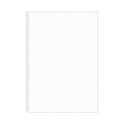 Lihit Lab Twist Note Specialized Refill Light Color Graph Paper Semi B5S