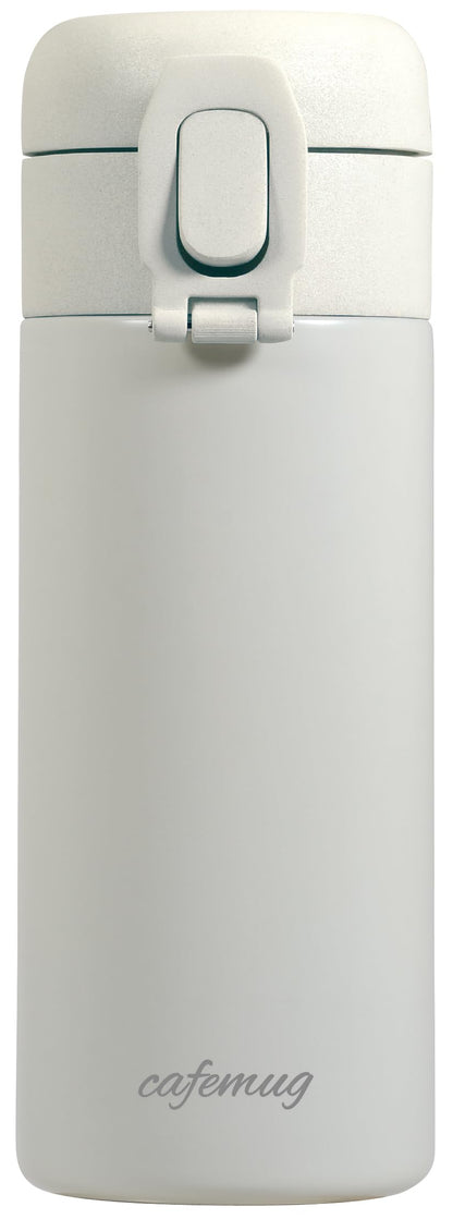 Paarukinzoku Water Bottle One-Touch 350ml Off-White Seamless Design