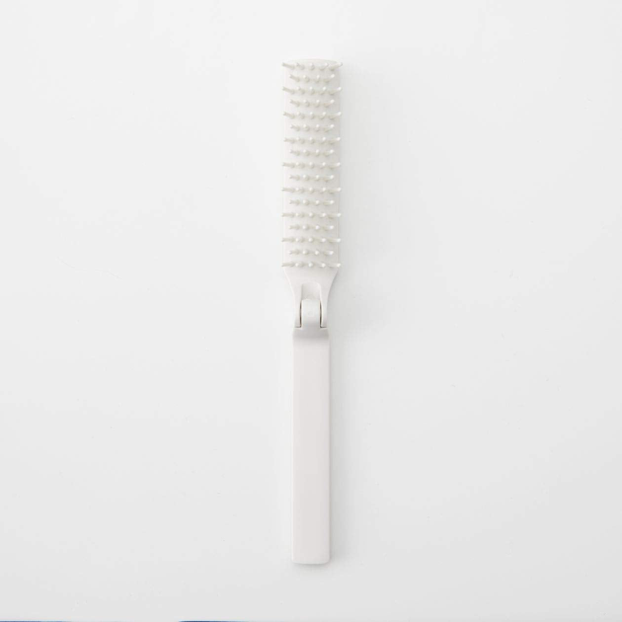MUJI Polypropylene Folding Hair Brush for Easy Styling