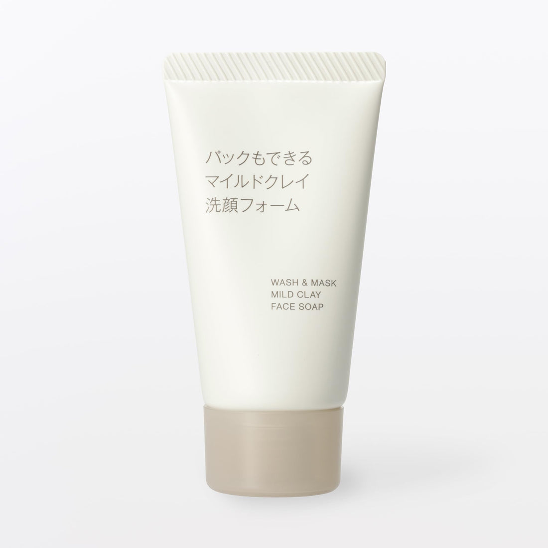 MUJI Mild Clay Facial Wash Portable Size 30g for Japanese Skincare
