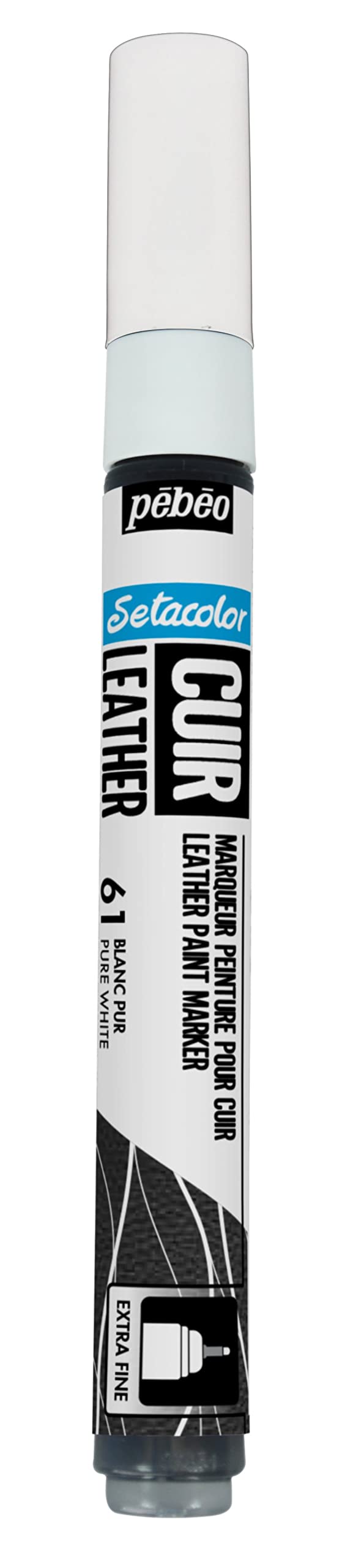 Pebeo Leather Paint Water-Based Acrylic Marker for Customization 20ml