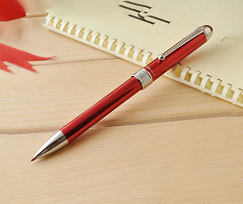 Platinum Double 3 Action Multi-Function Pen, Maroon MWB-1000C