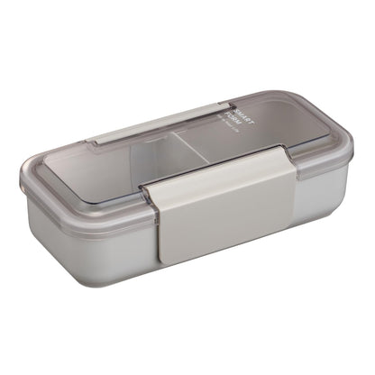Lustroware Easy Care Slim Lunch Box 600ml Light Gray