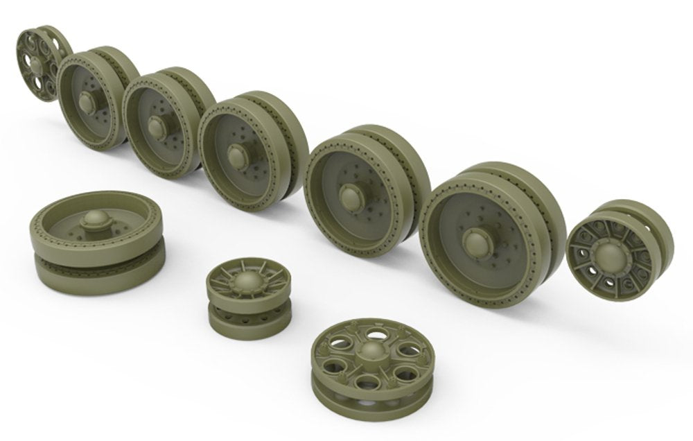 Miniart 1/35 T-34 Wheel Set for 1942-43 Production Series