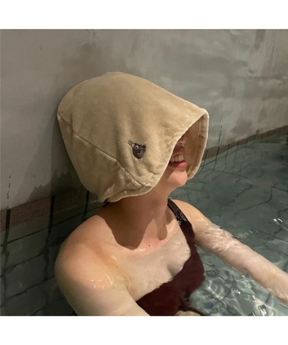 Gorelax Meditation Sauna Hat Made in Imabari Black