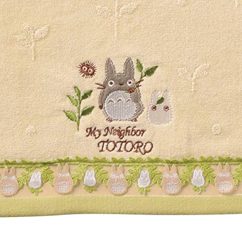 Marushin Face Towel Totoro Lace Cotton 100% Antibacterial 34x80cm