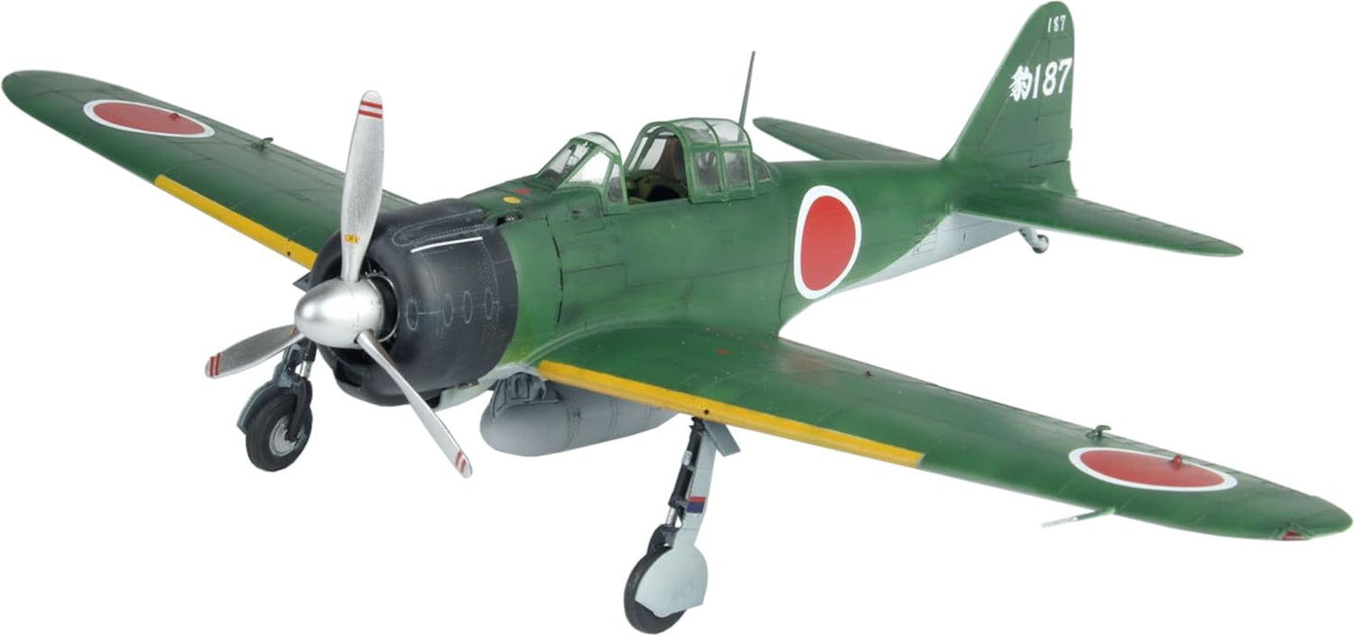 PLATZ 1/48 Scale Model Kit of WWII Japanese Navy Zero Fighter Type 21