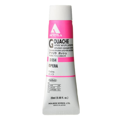 HOLBEIN Acrylic Gouache D004 20ml Opera Color for Artists