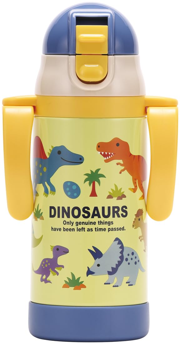 Skater Stainless Steel Baby Mug with Straw 350ml for Kids
