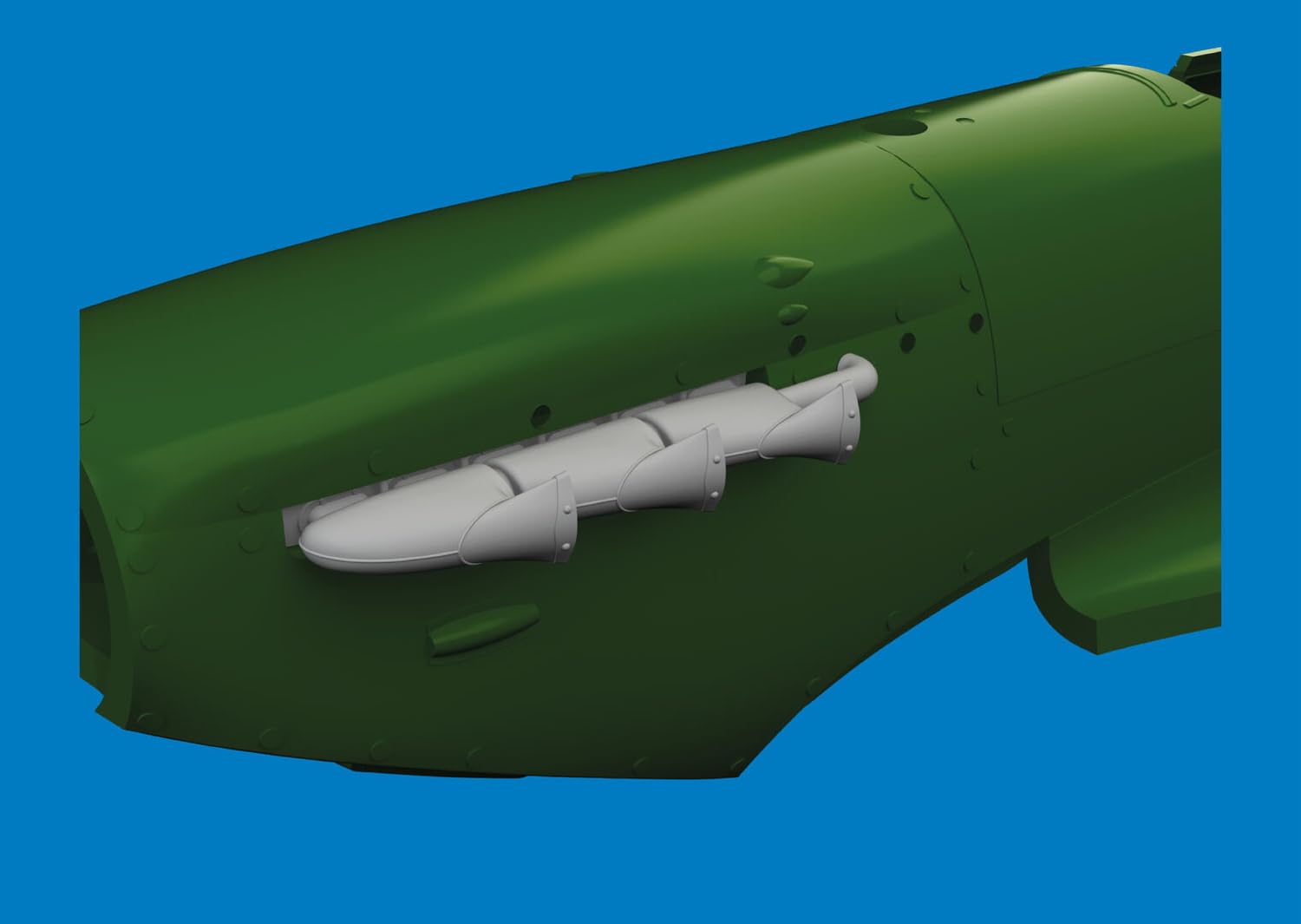 Eduard 1/72 Spitfire Mk.V Exhaust Pipe Set for Model Kits