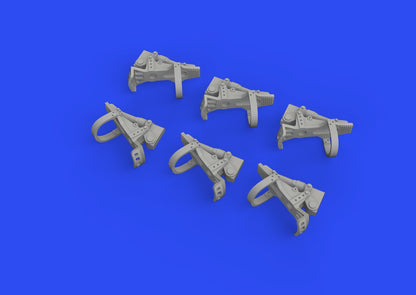 Eduard 1/48 Scale Model Ladder Pedals Set for WWII German Aircraft