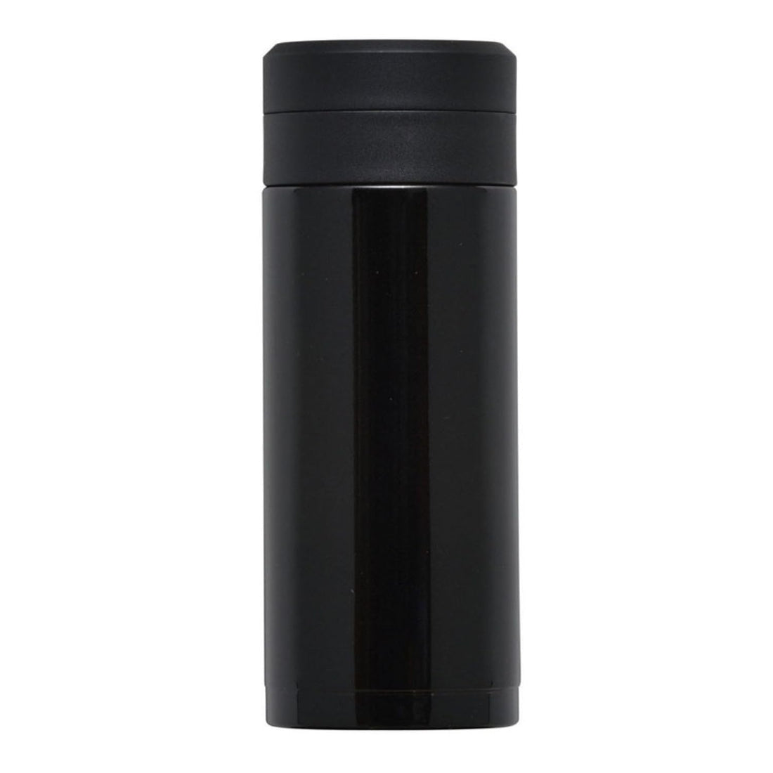 Wahei Freiz Insulated Water Bottle 200ml Black with Antibacterial Design