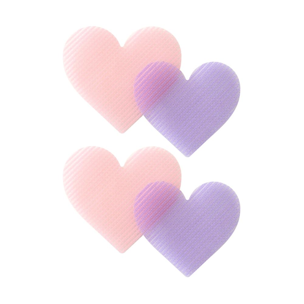 フルリフアリ Hair Hold Sheets Heart Shape 4 Pieces