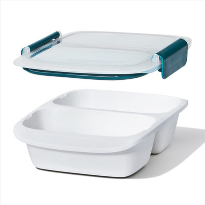 OXO Prep &amp; Go 0.4L Bento Box with Microwave and Dishwasher Safe Features