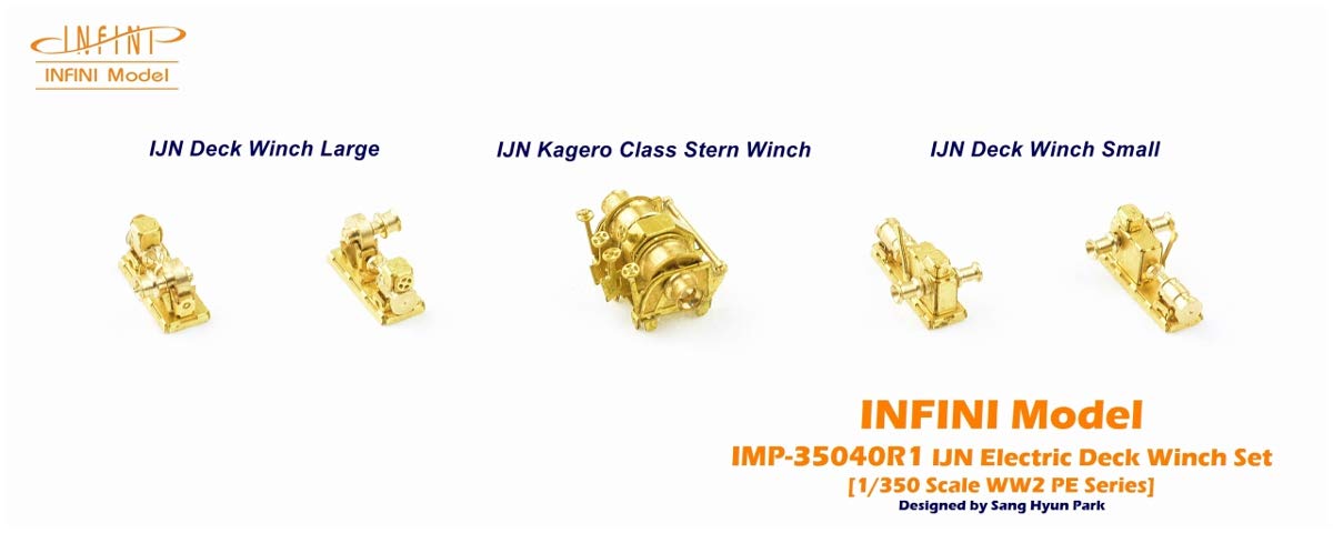 Infini Model 1/350 Scale Winch Set A for Japanese Navy Model Kits