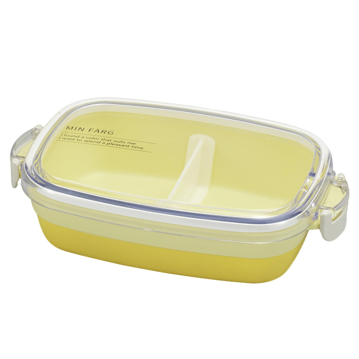 Miyamoto Industry Lunch Box MIN FARG Cafe Lunch 550ml Yellow