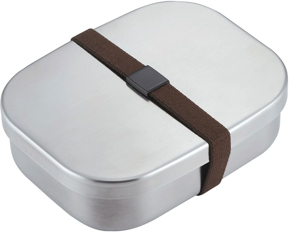 Shimomurakihan Bento Box Square M Stainless Steel 700ml Made in Japan