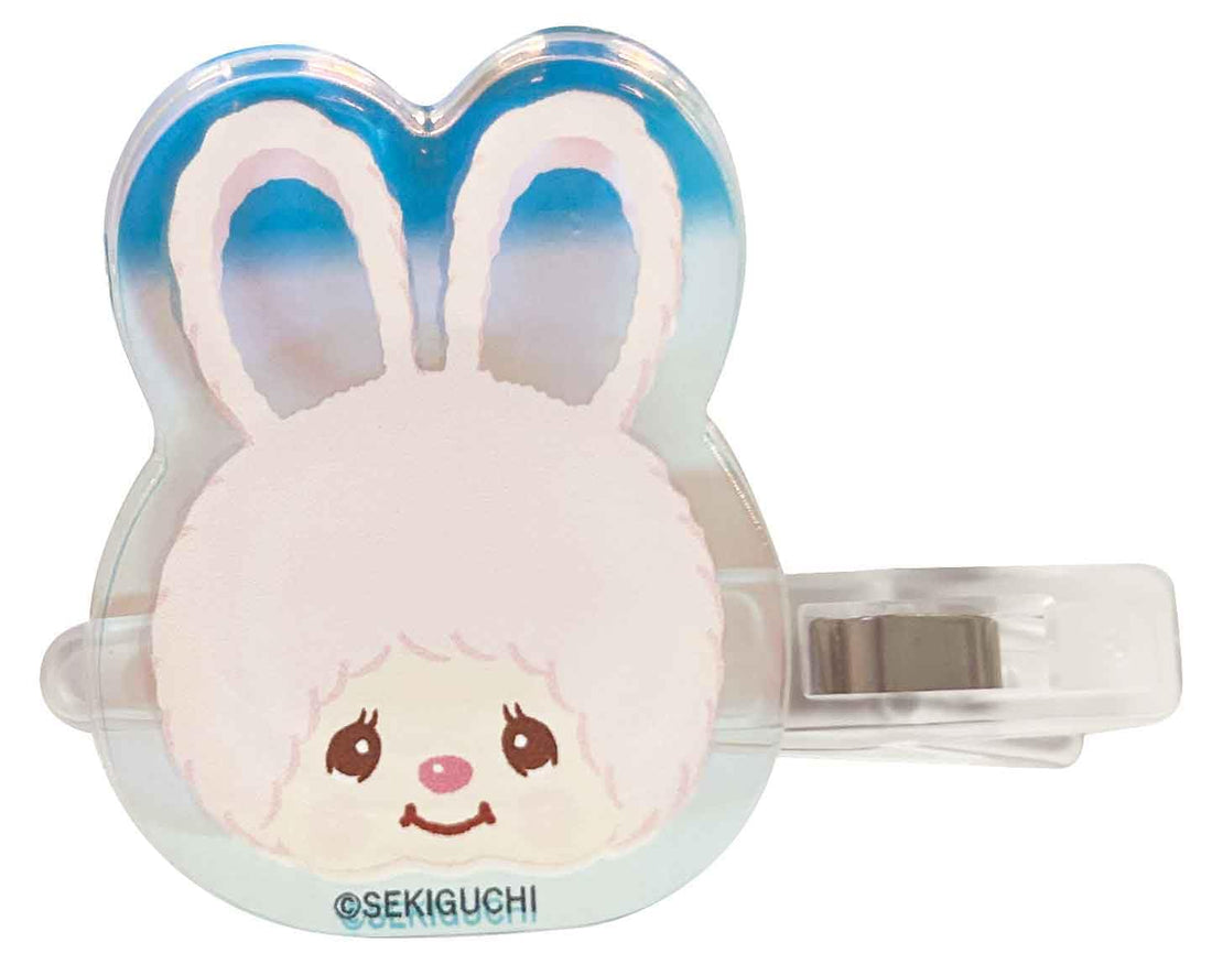I Planning Monchhichi Aurora Acrylic Hair Clip 40mm x 40mm