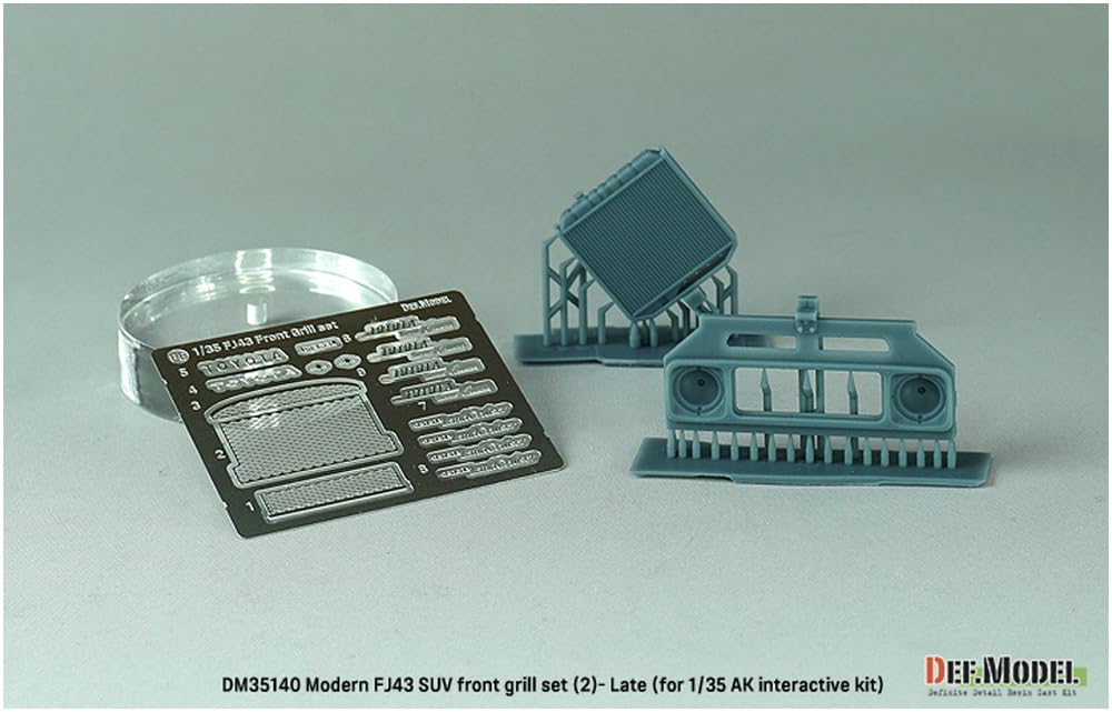 DEF.MODEL 1/35 FJ43 Front Grill Set for Scale Model Kits