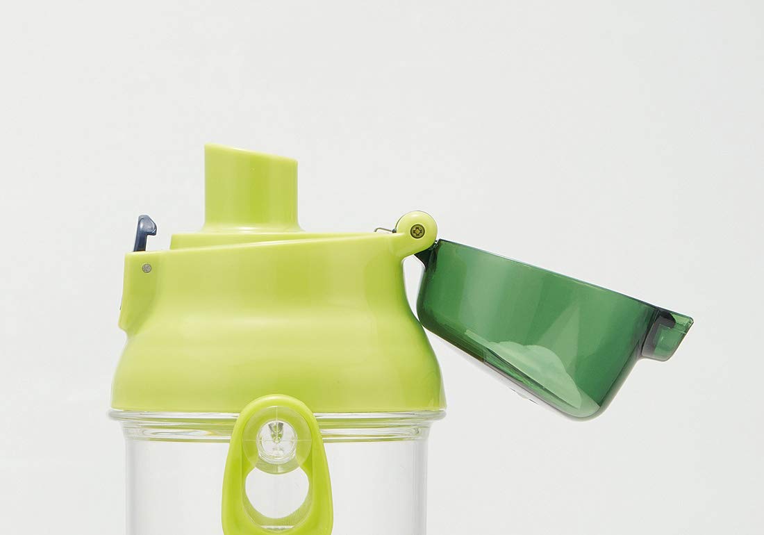 Skater Kids Clear Bottle 480ml with Dinosaur Design
