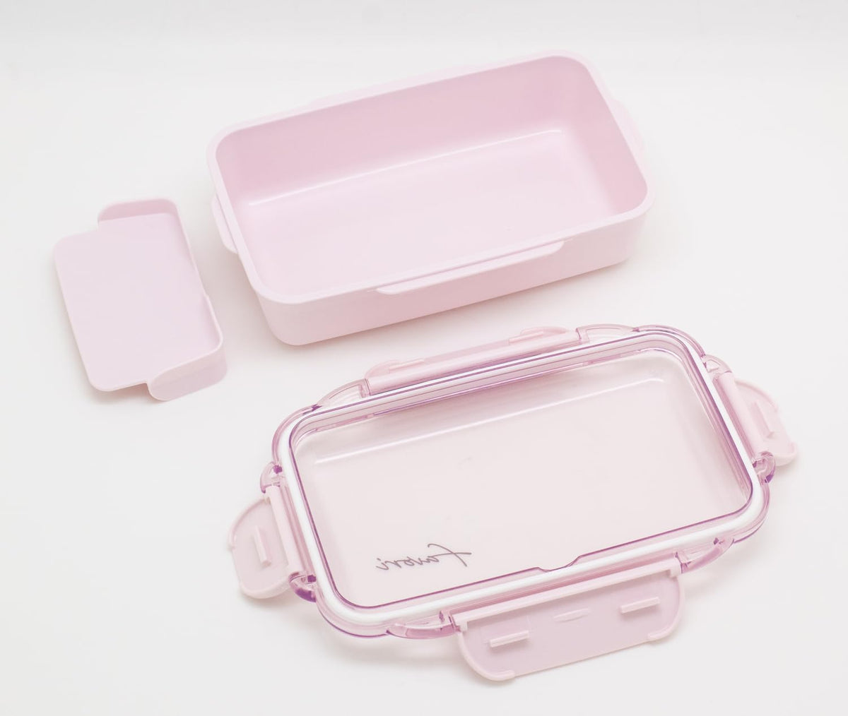 OSK DISH UP LUNCH Box Pink with Compartments for Easy Meal Prep